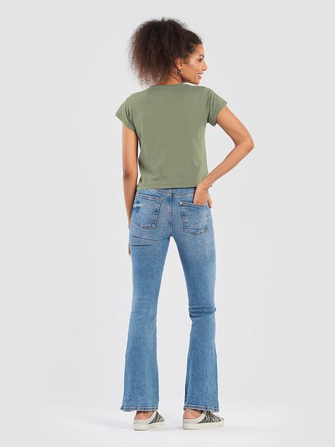 Photo showing Cotton Heritage Women's High-Waisted Tee