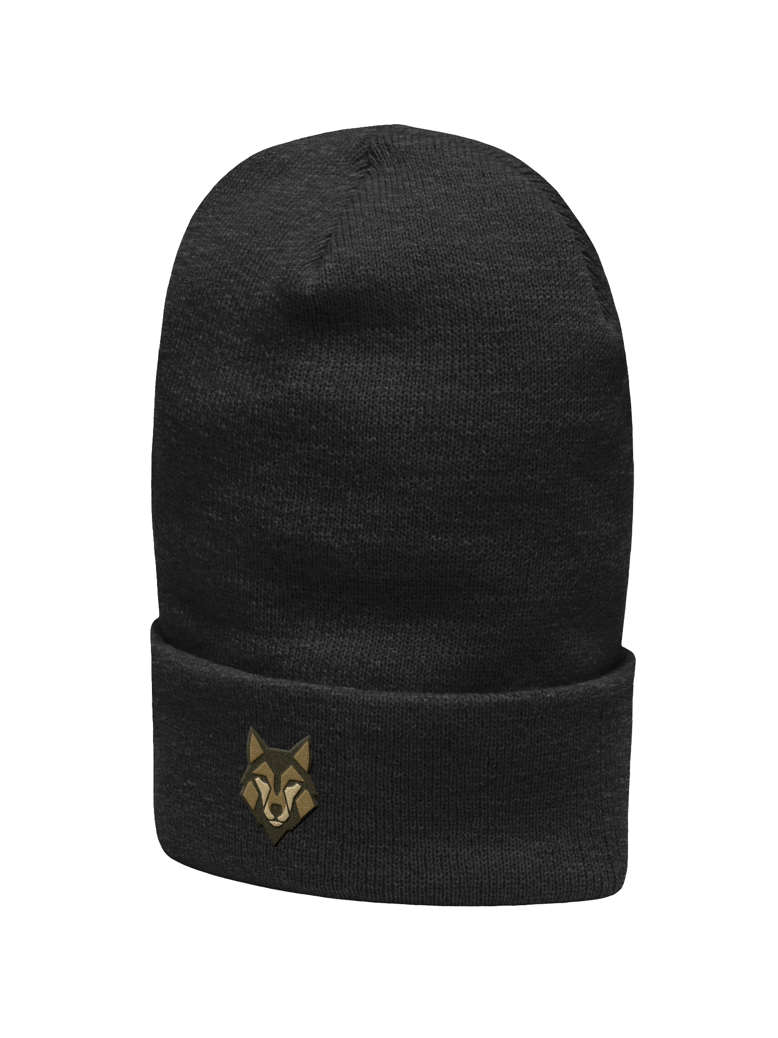 Lone Wolf Beanie – Strength in Silence product image (2)