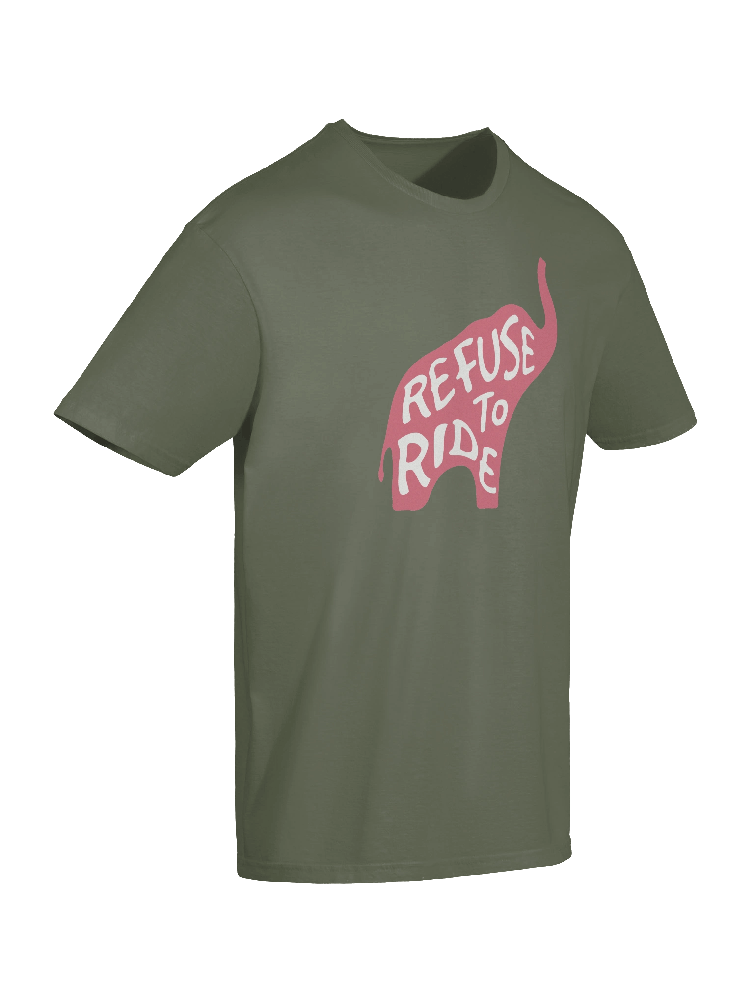 Pink Refuse To Ride Elephant product image (3)