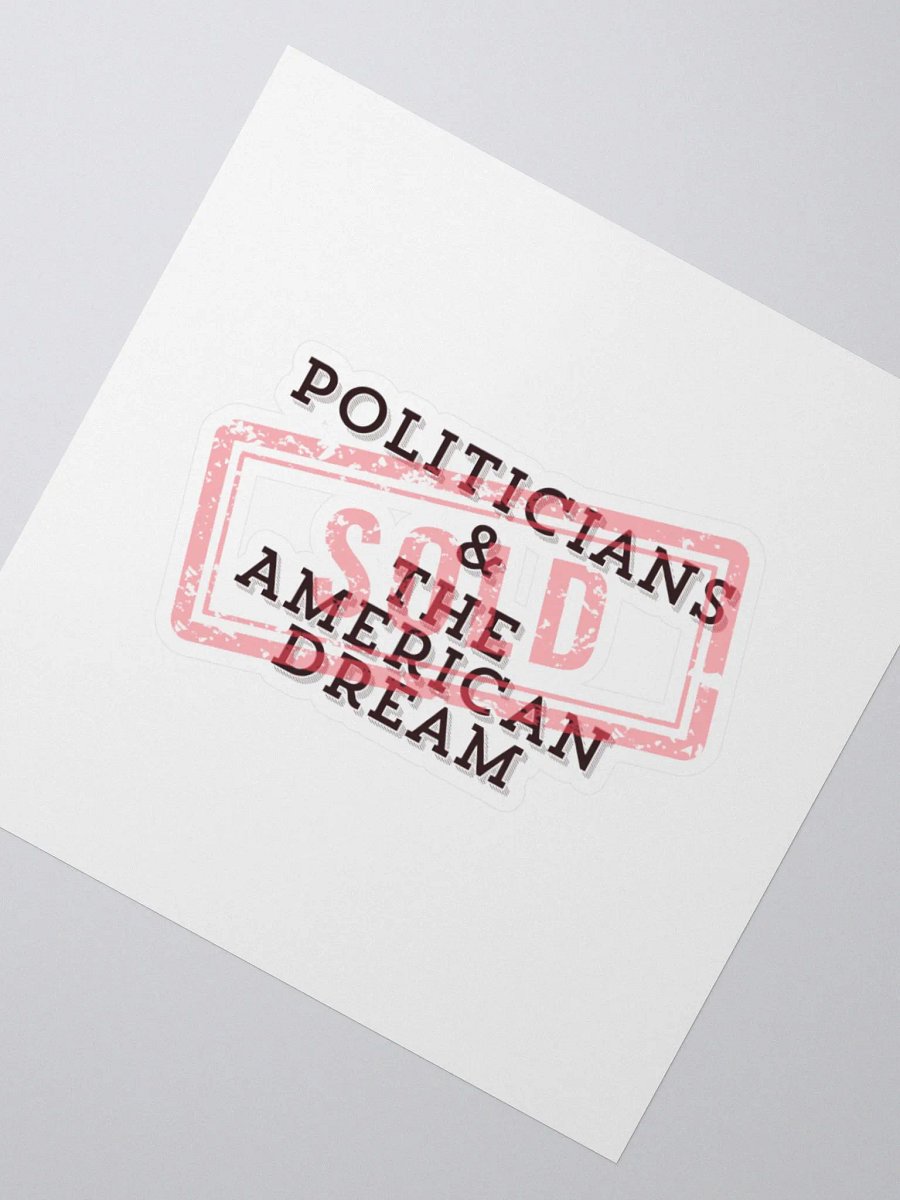 The American Lie - sticker product image (6)