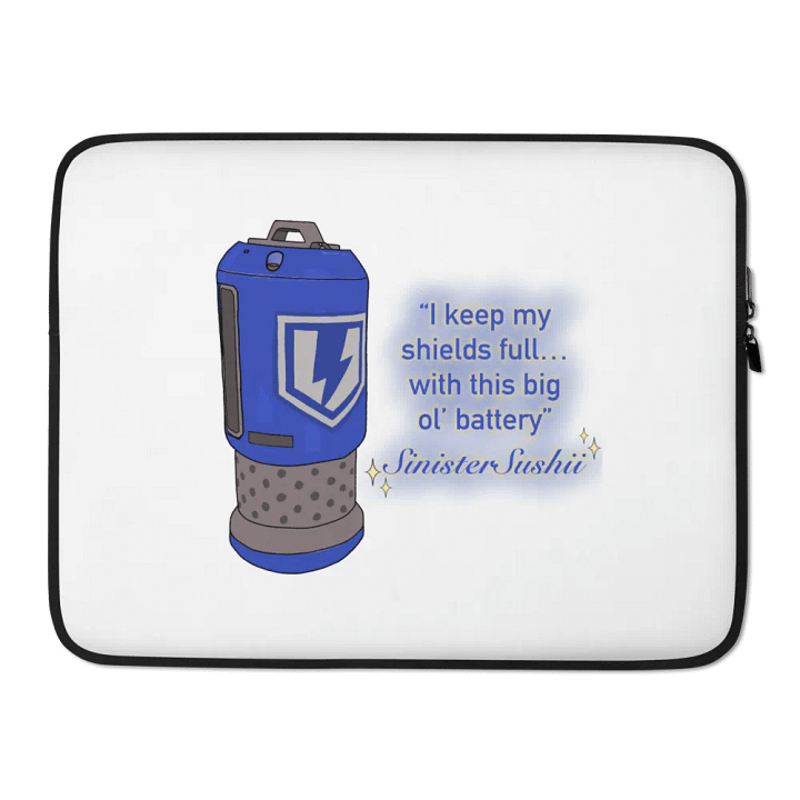 SinisterSushii Big ol' Battery Laptop Case product image (2)