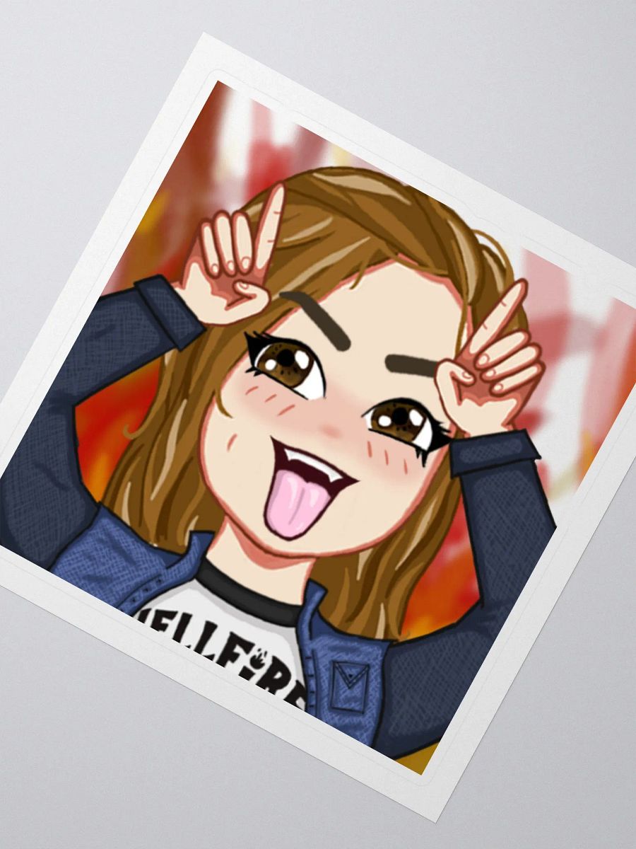 Hellfire Emote Sticker product image (2)