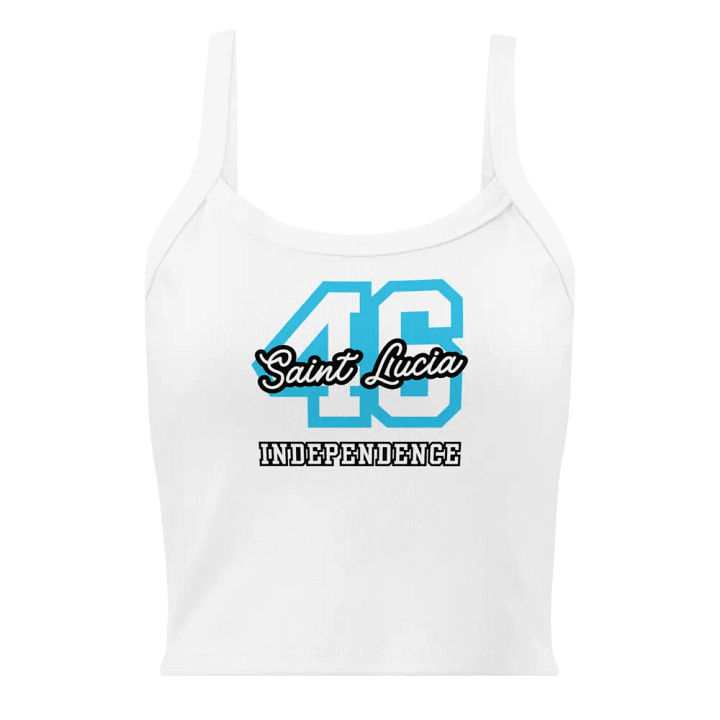 Saint Lucia Independence 46 Women's Tank Top product image (21)