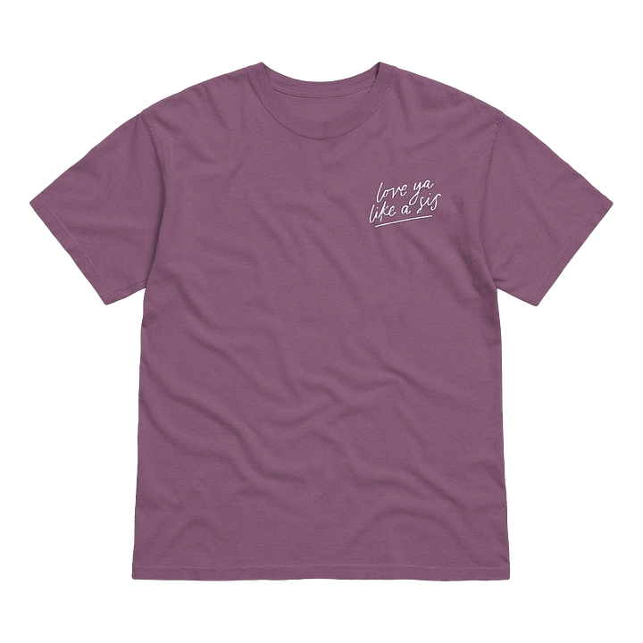 Love Ya Like a Sis embroidered tee product image (1)