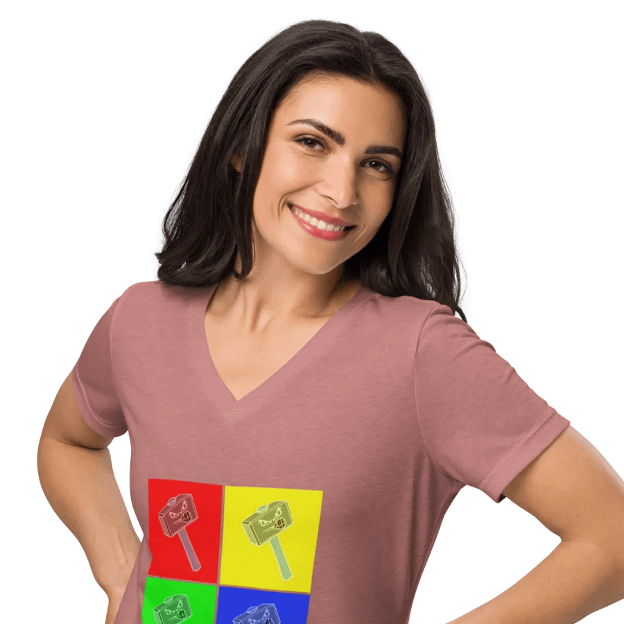 Greg Grid Women's V-Neck Tee product image (10)
