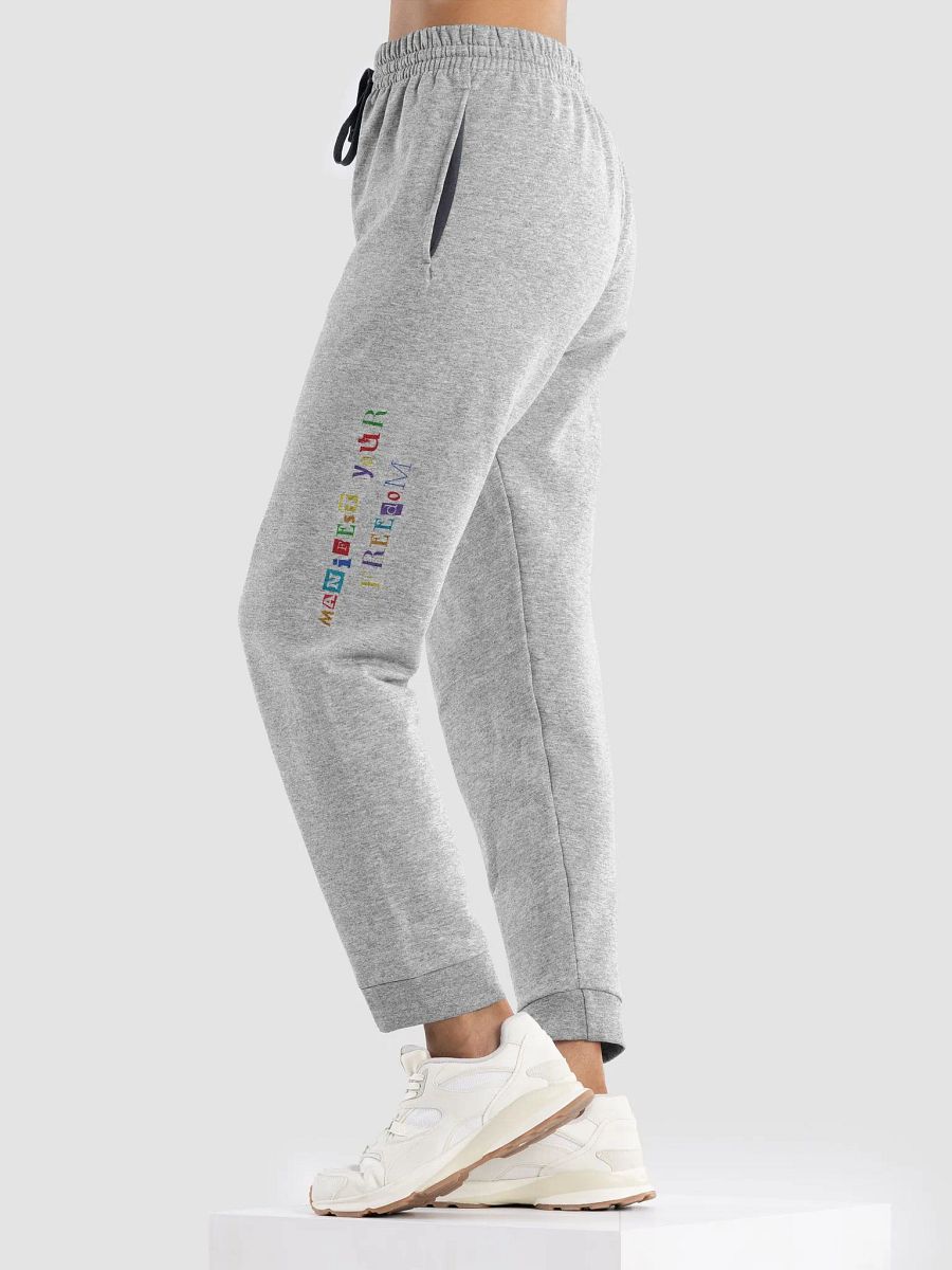 Manifest your freedom Unisex Joggers product image (3)