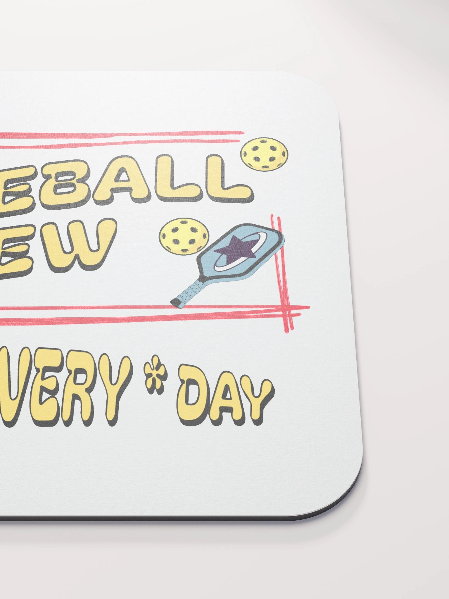 Pickleball Crew All Day Every Day Mouse Pad product image (5)