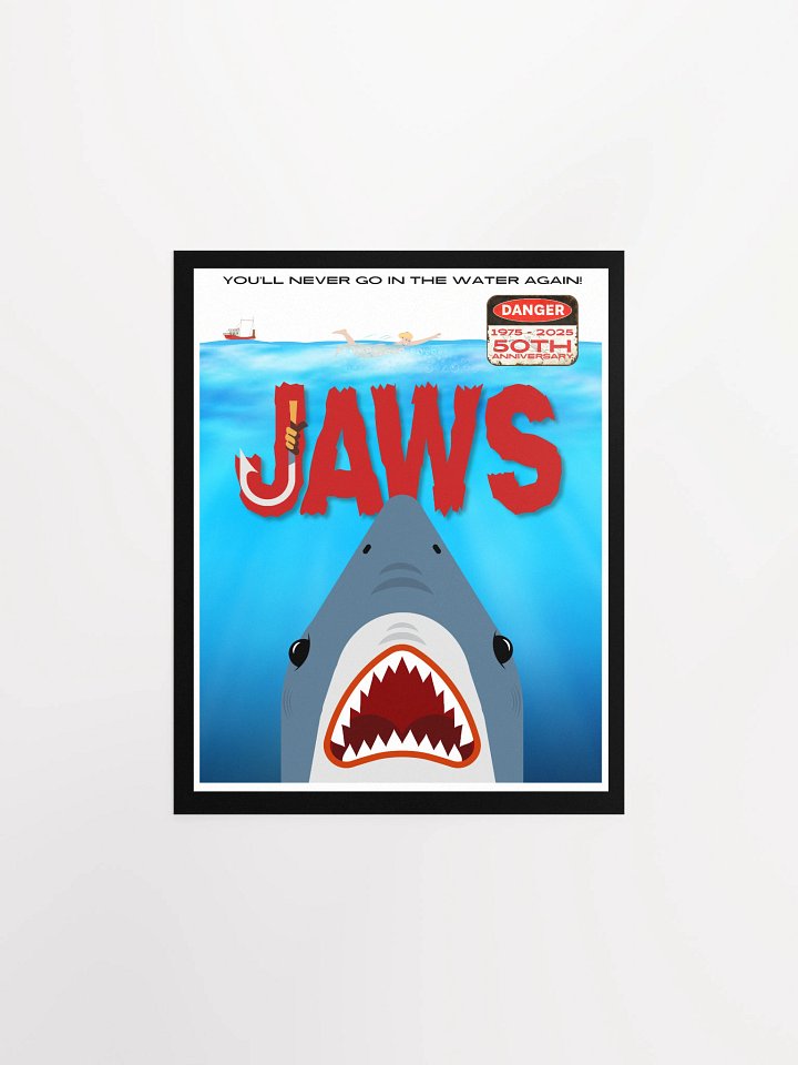 JAWS - 50TH ANNIVERSARY - POSTER product image (3)