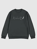 Wordsmith in silver grey unisex sweatshirt product image (1)
