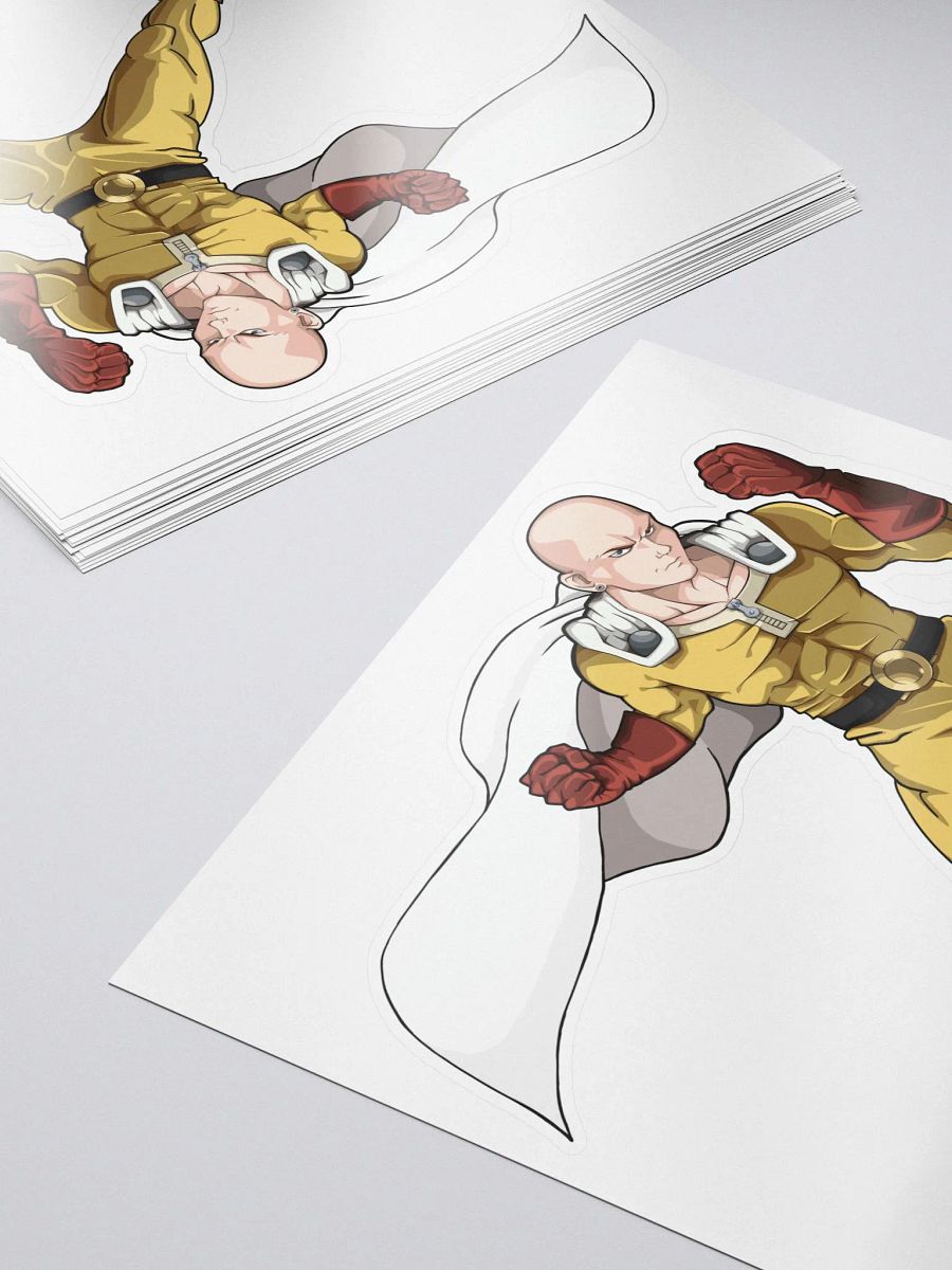 Cosplay as Saitama sticker. product image (5)