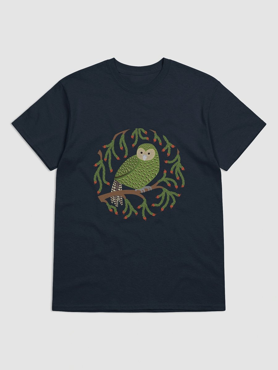 Kākāpō in Rimu T-Shirt – Unisex Adult Tee product image (41)