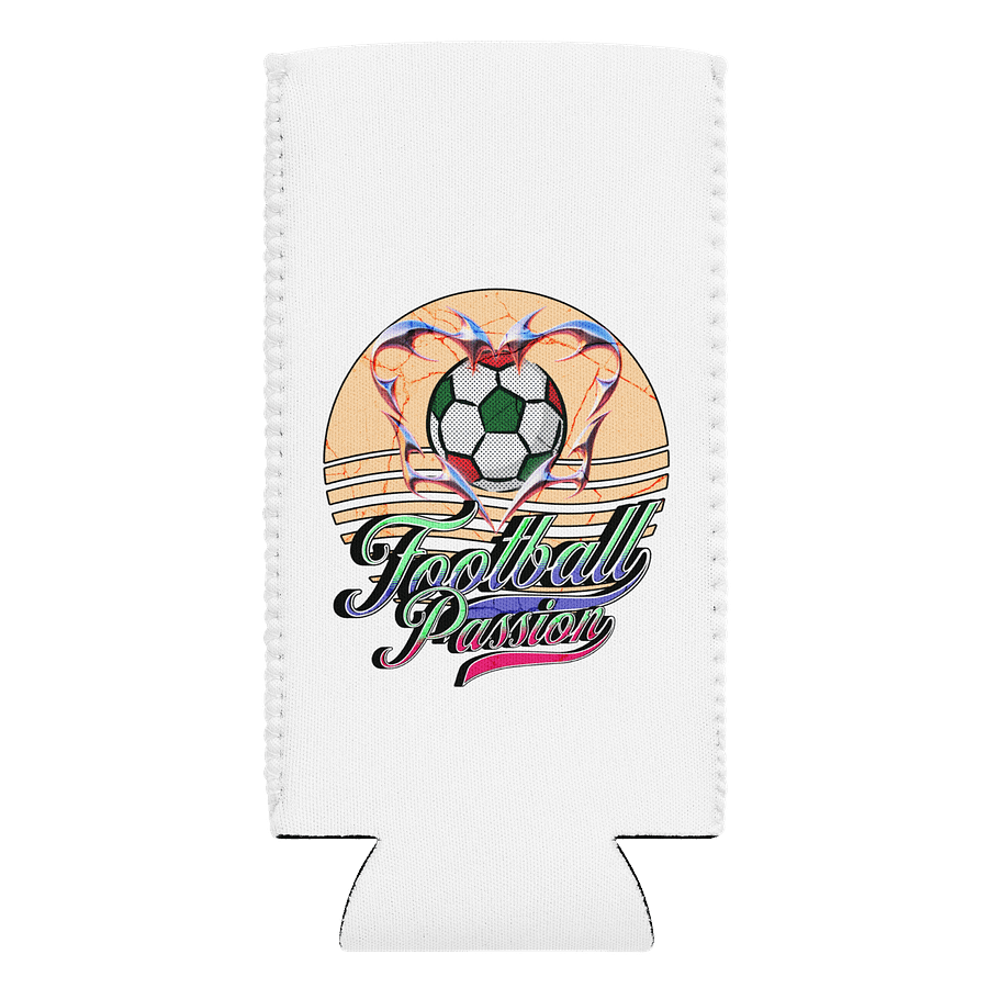 Passion Football Soccer Heartfelt Can Cooler product image (1)