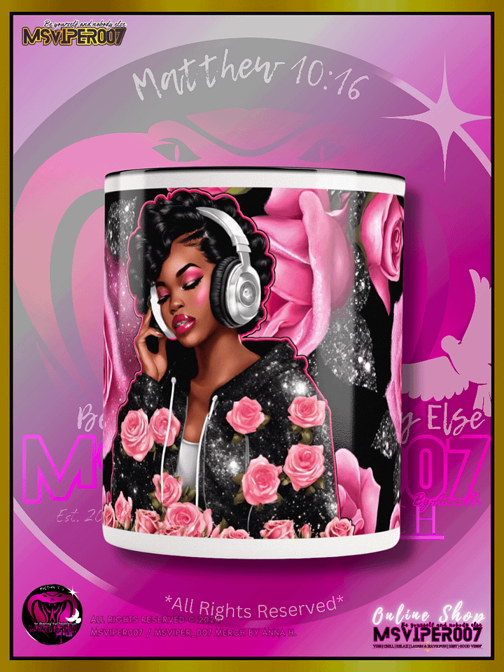 Mug [BZ] - MsViper007's "Big Zonin' By Anna H. (A2)" Hot Beverage Mug with color inside by Anna H. product image (2)
