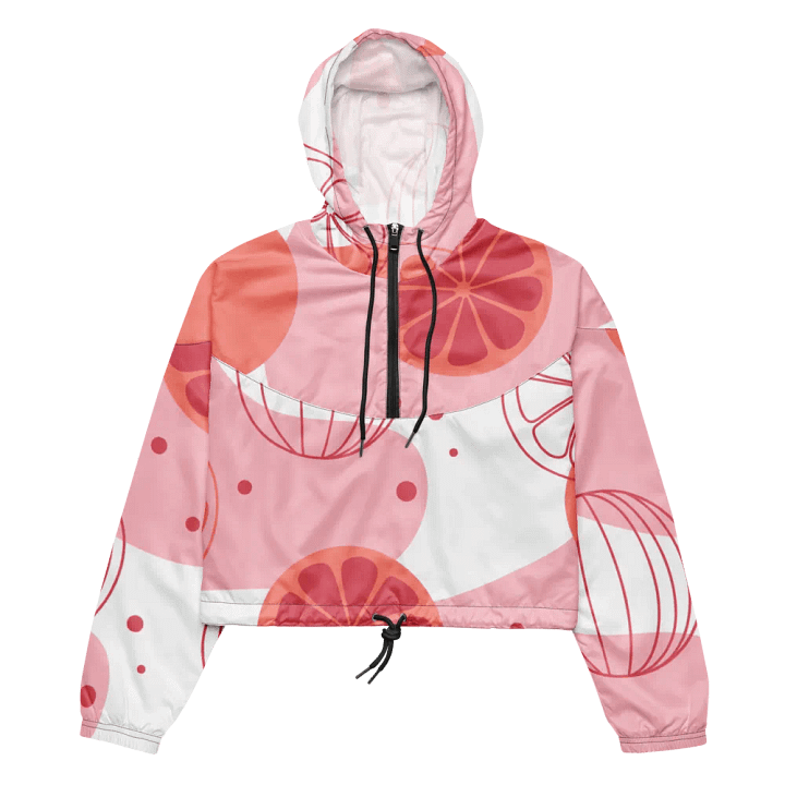 Citrus Slice Dreams Women's Windbreaker product image (2)