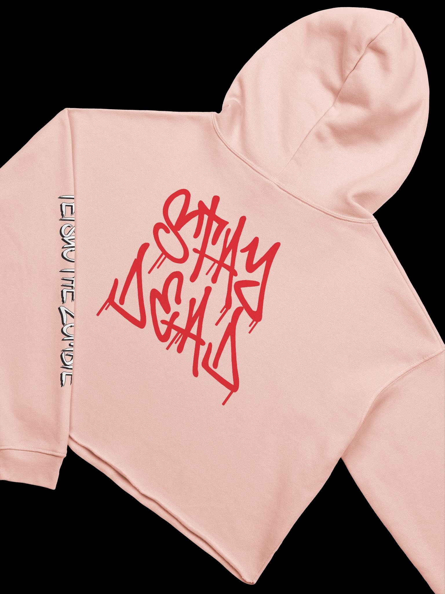 Zombie Gang Bella+Canvas Fleece Crop Hoodie product image (20)