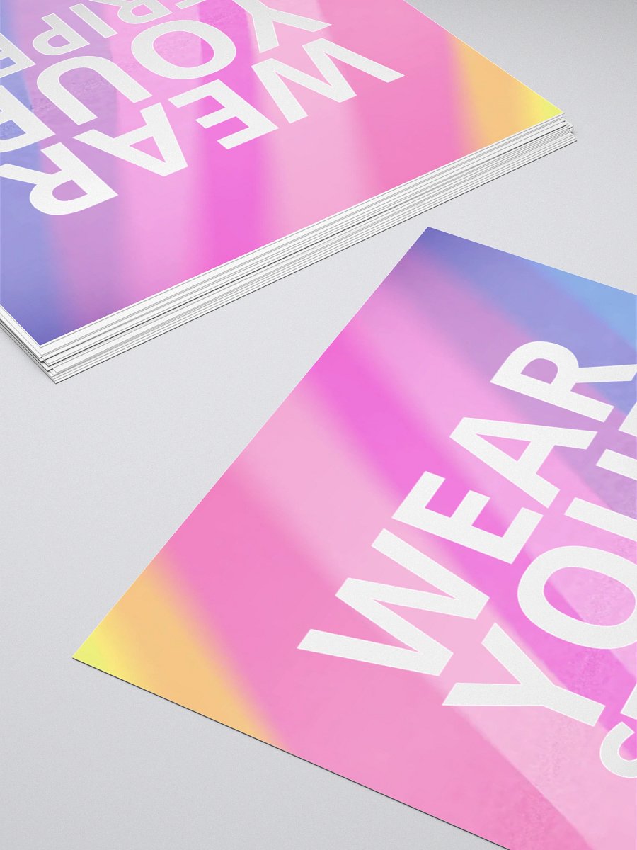 Wear Your Stripes Single Sticker product image (4)