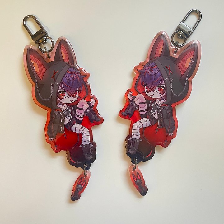 KURO - Double Acrylic Keychain product image (2)
