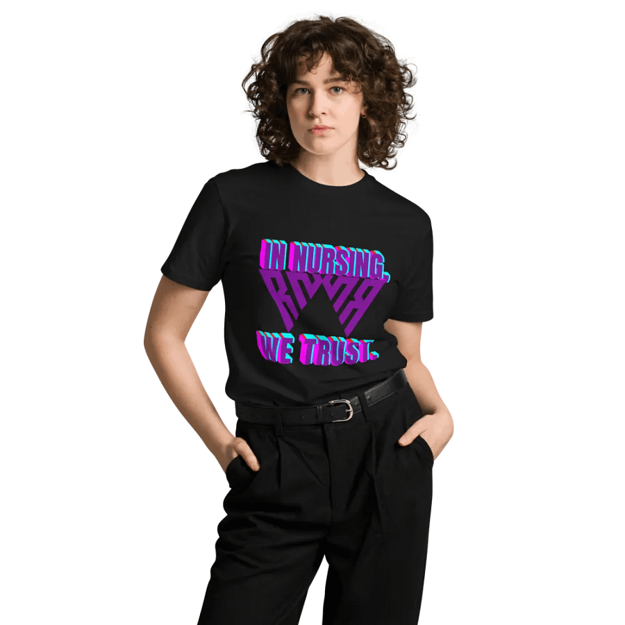 Trust in Nursing Glitch Tee product image (11)