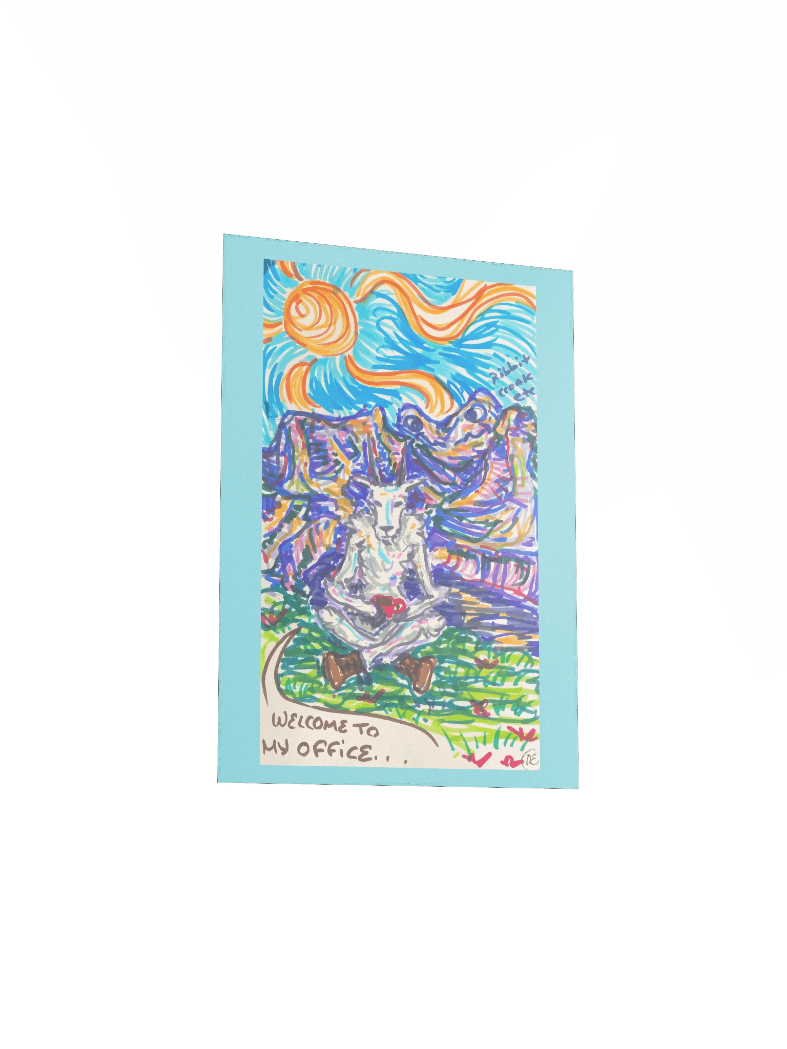 Welcome To My Office Print product image (9)