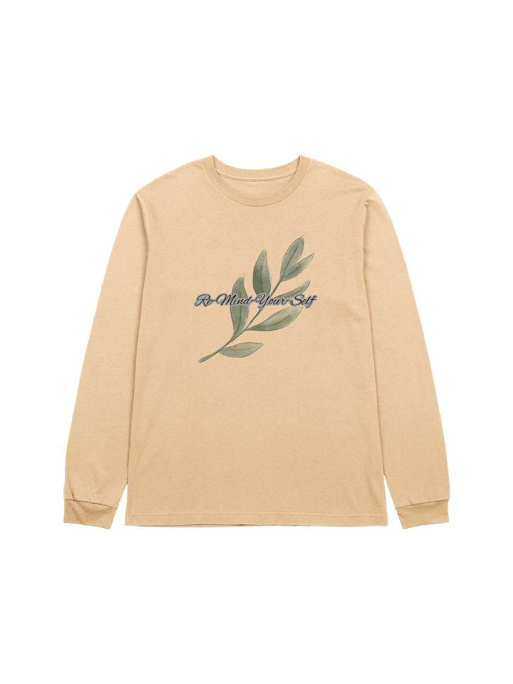 Re-Mind-Your-Self Leafy Branch Long Sleeve T-Shirt product image (1)