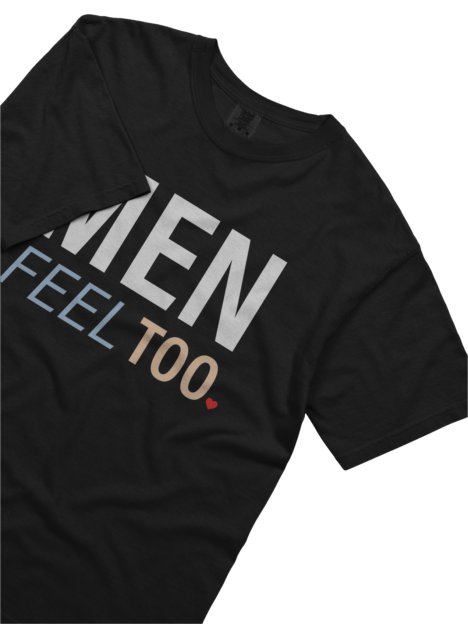 Men Feel Too Heavy T (Dark) product image (5)