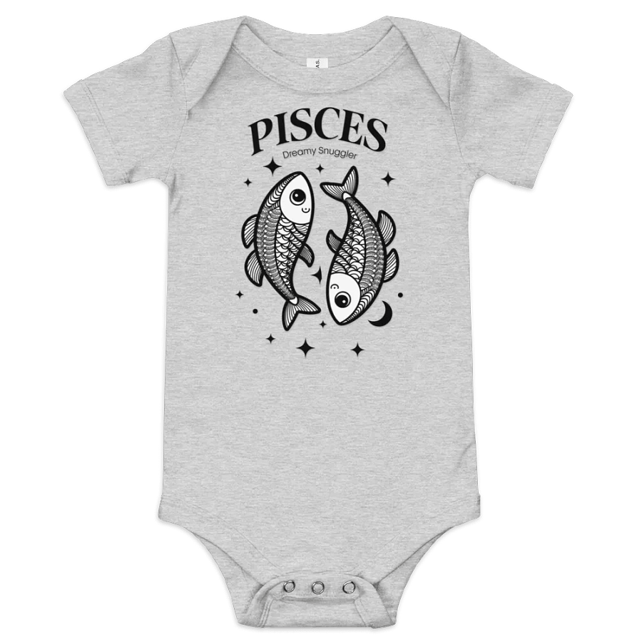 Pisces Yin-Yang Baby Onesie product image (1)