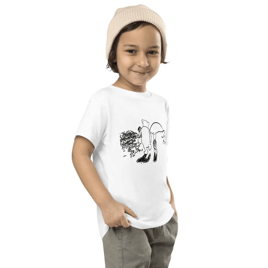 Pooh Bear & Piglet Sunset - Classic Toddler T-Shirt product image (3)