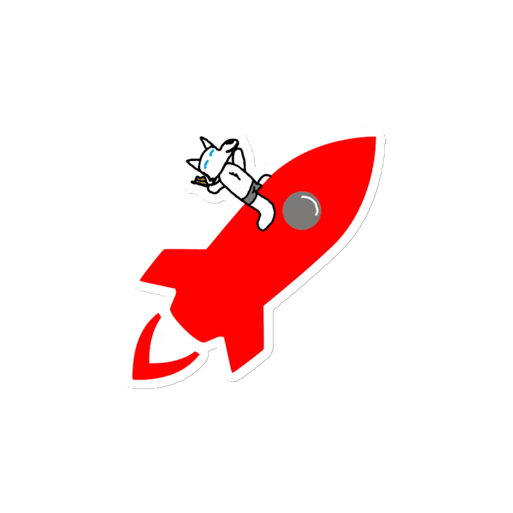 Liffy's Red Rocket Magnet product image (2)
