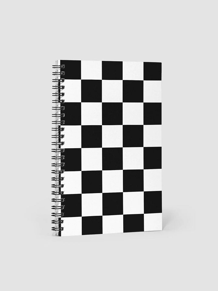 Checkered Notebook product image (1)