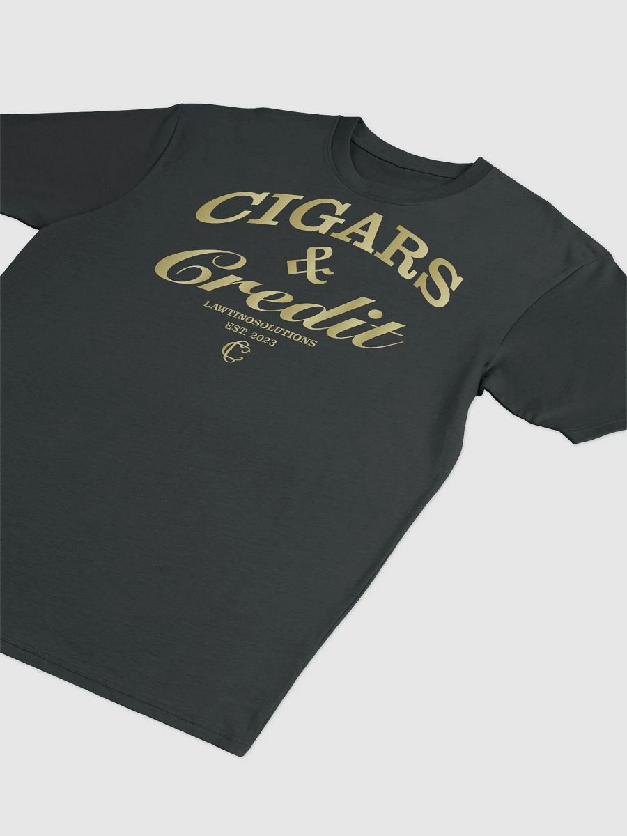 Cigar Credit Tee (Black) product image (3)