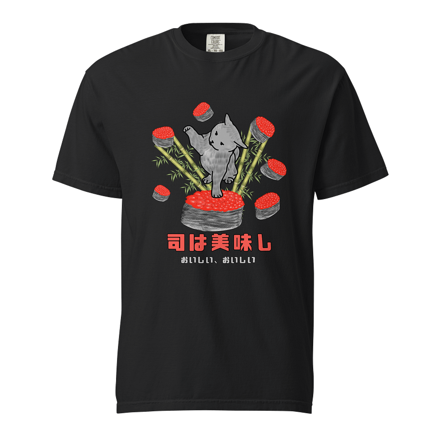 Sushi Cat Cotton T-Shirt product image (1)