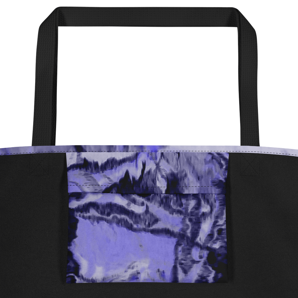 Purple Fluid Art Tote Bag product image (2)