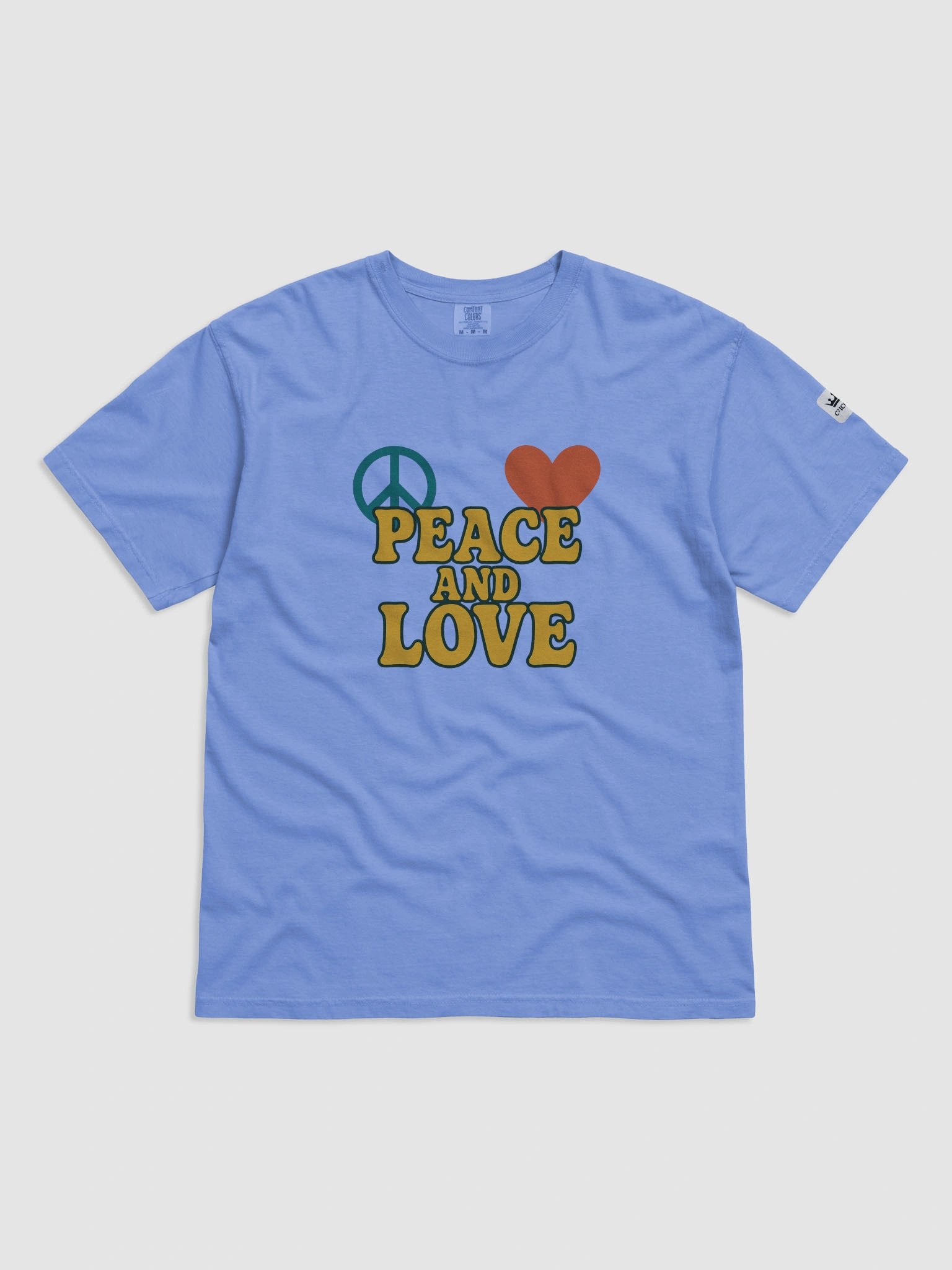 Peace & Love Graphic T-Shirt product image (2)
