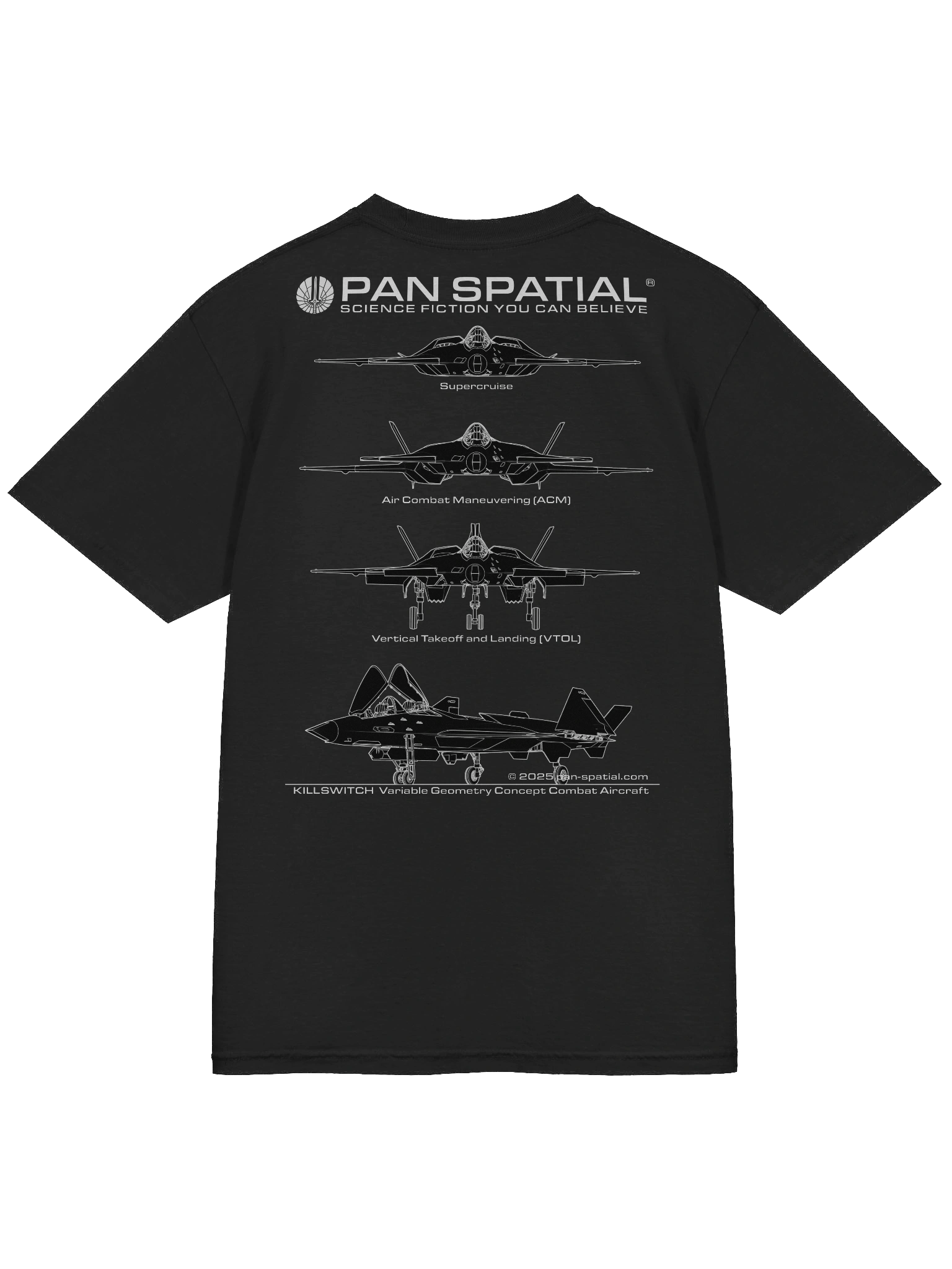 Pan-Spatial 'KILLSWITCH' T-shirt product image (4)