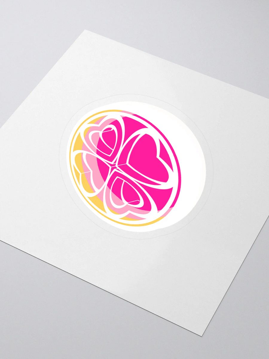 Heart Rims - Kiss Cut Sticker SINGLE product image (3)