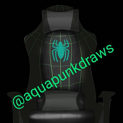 I drew my #gamingchair for my #vtuber stream feel free to take the blank one and do what you want with it! Please tag me and ...
