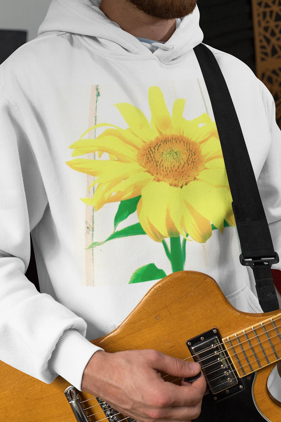 Sunflower Picture Unisex Hoodie product image (7)