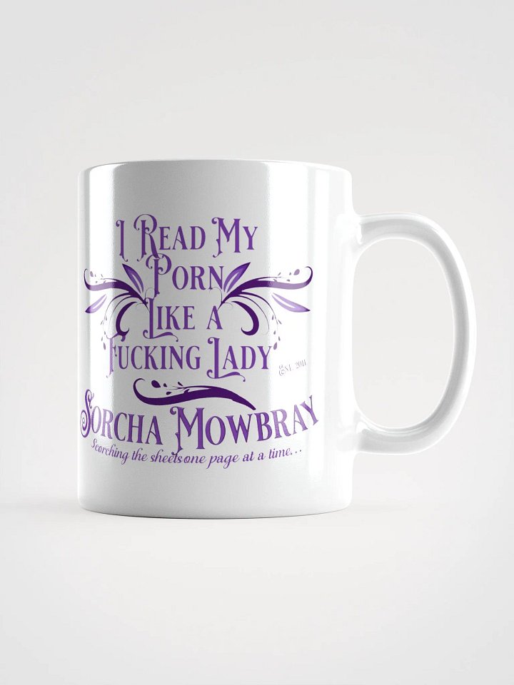 Coffee Mug - I Read My P*rn product image (2)