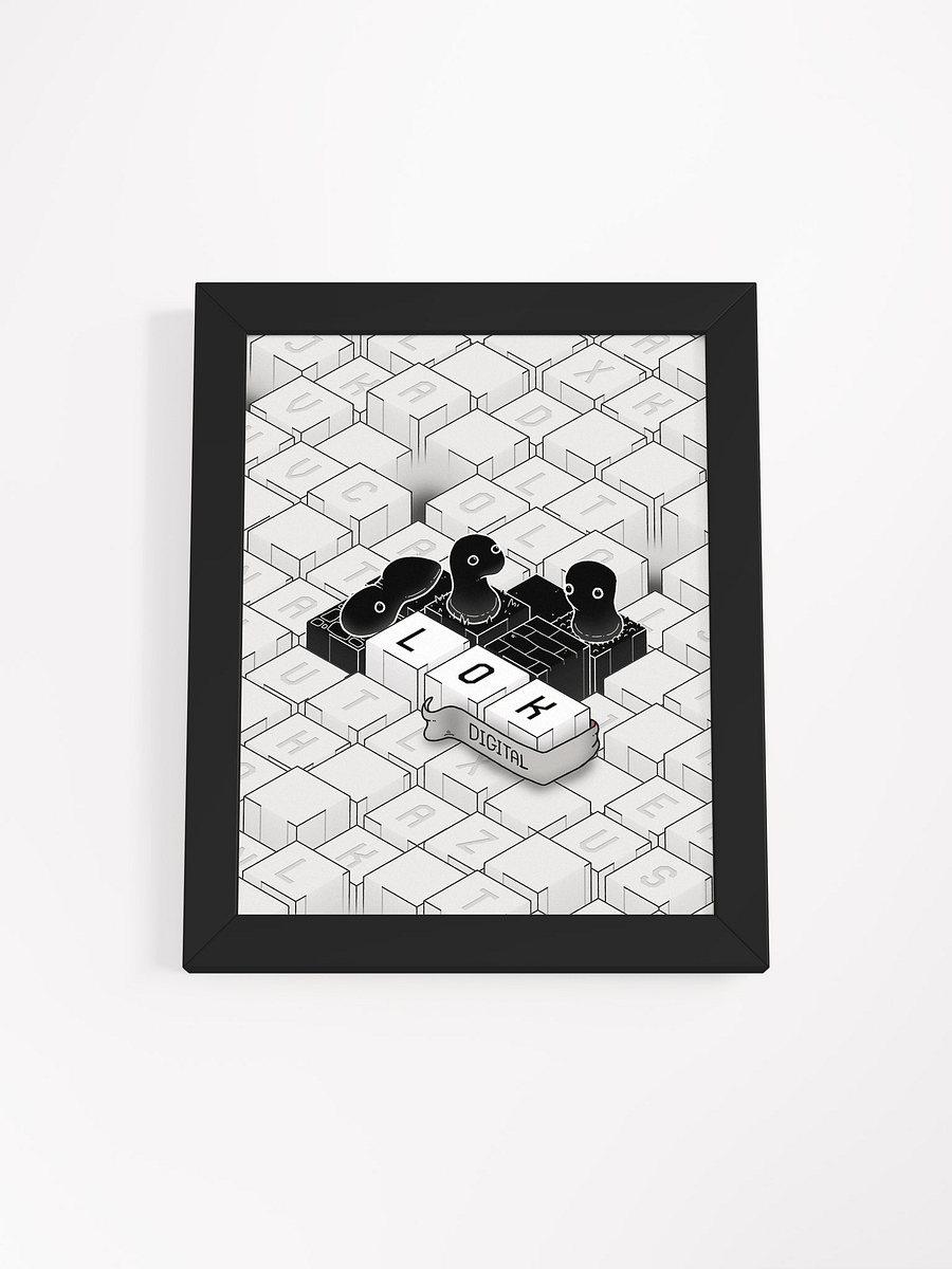 LOK Digital Framed Print product image (2)