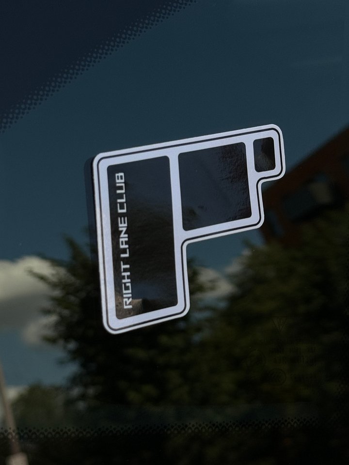RLC Originals Black "Icon" Sticker - Gloss product image (1)
