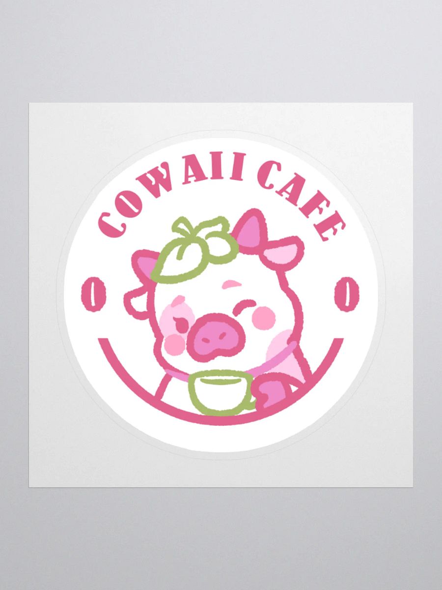 Cowaii Cafe Sticker product image (1)