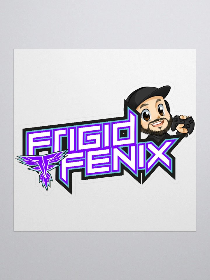 FrigidFenix Full Logo Sticker product image (1)