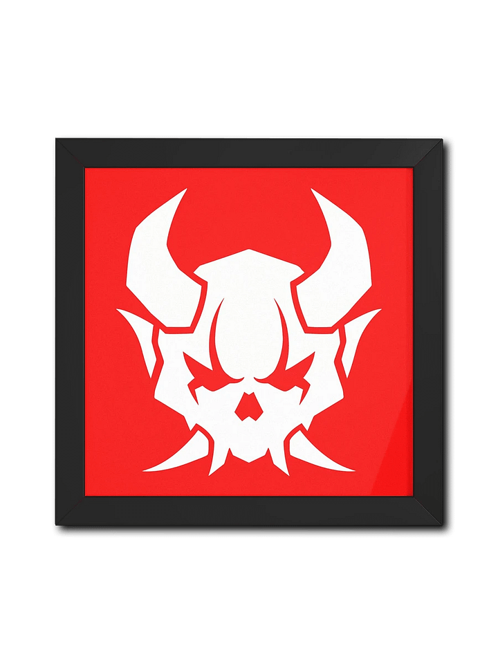 Framed VIP Oni print product image (1)