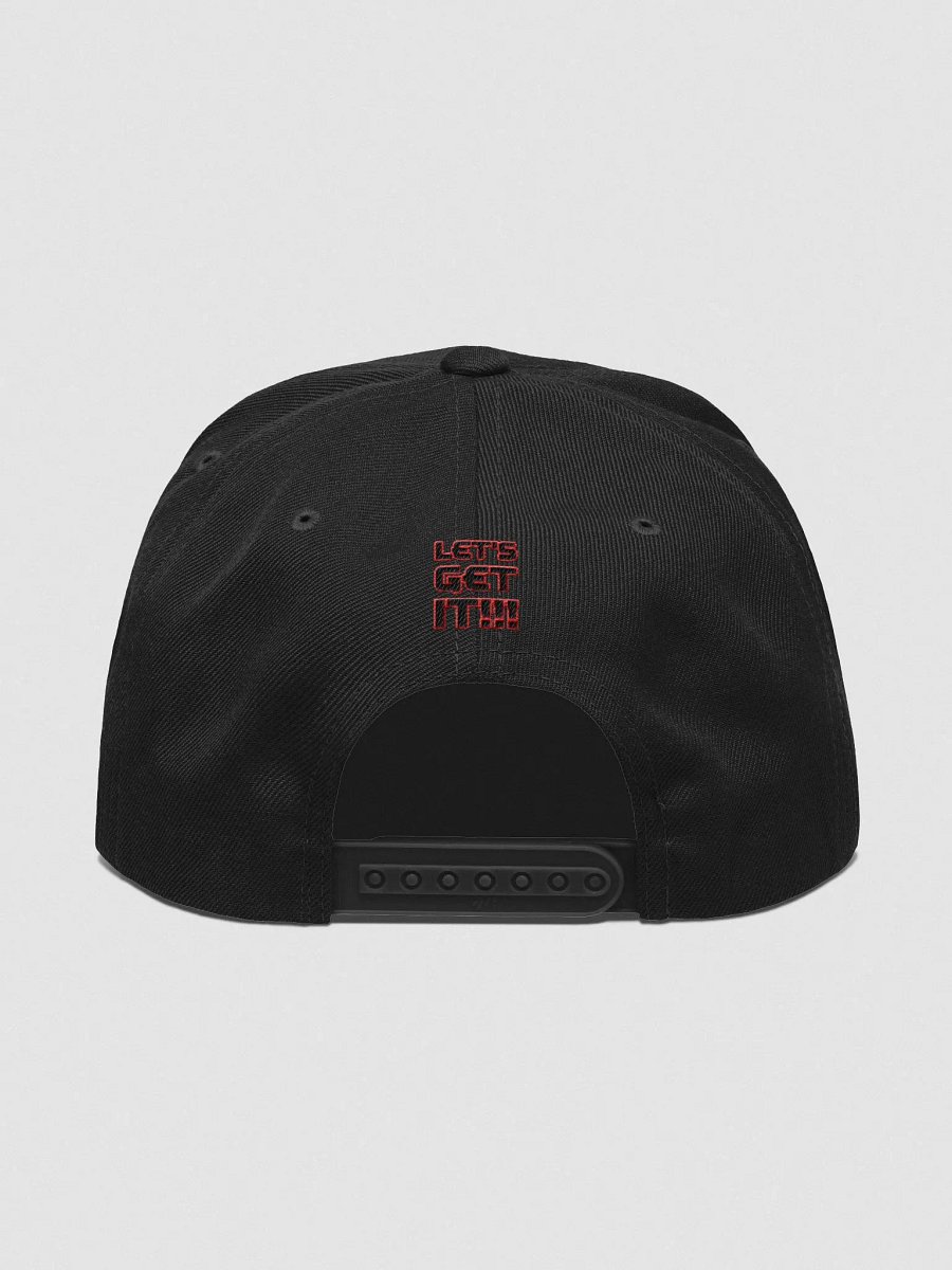 Iconic Black/Red Logo Snapback Cap product image (28)