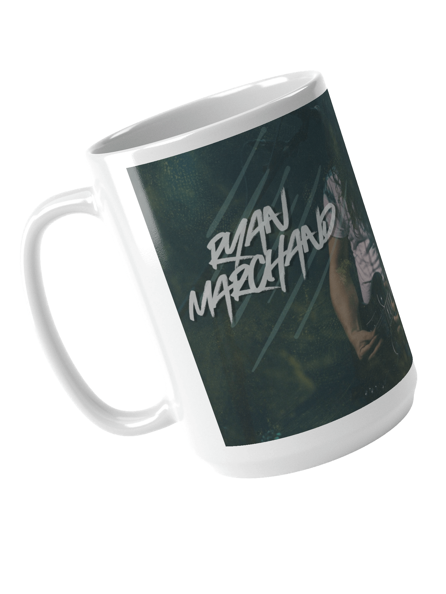 Ryan Marchand Electric Energy White Mug product image (4)