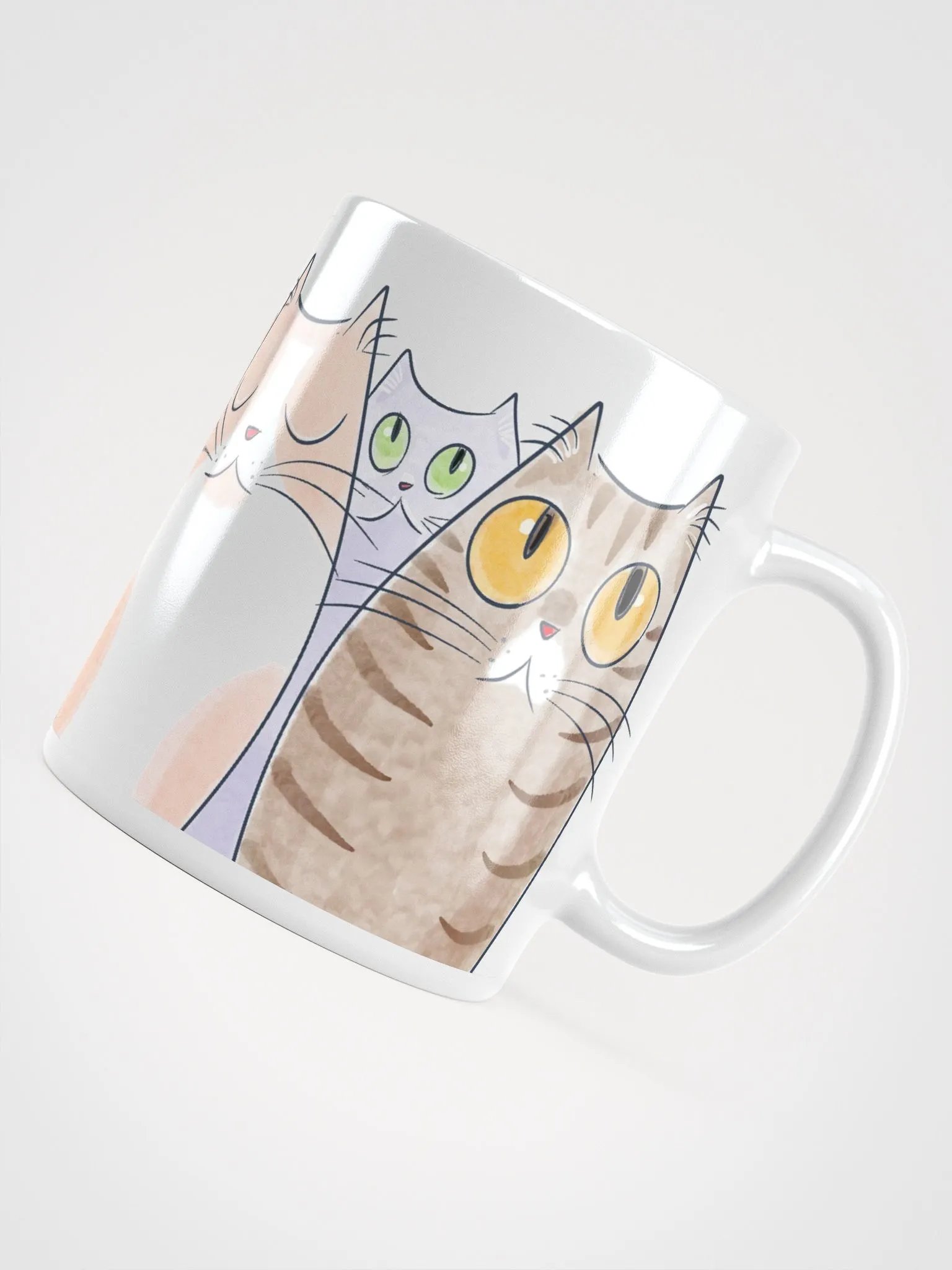 Whimsical Cat Parade Mug product image (4)