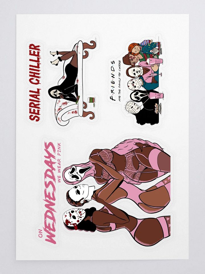 Scream Queens Sticker Sheet product image (2)