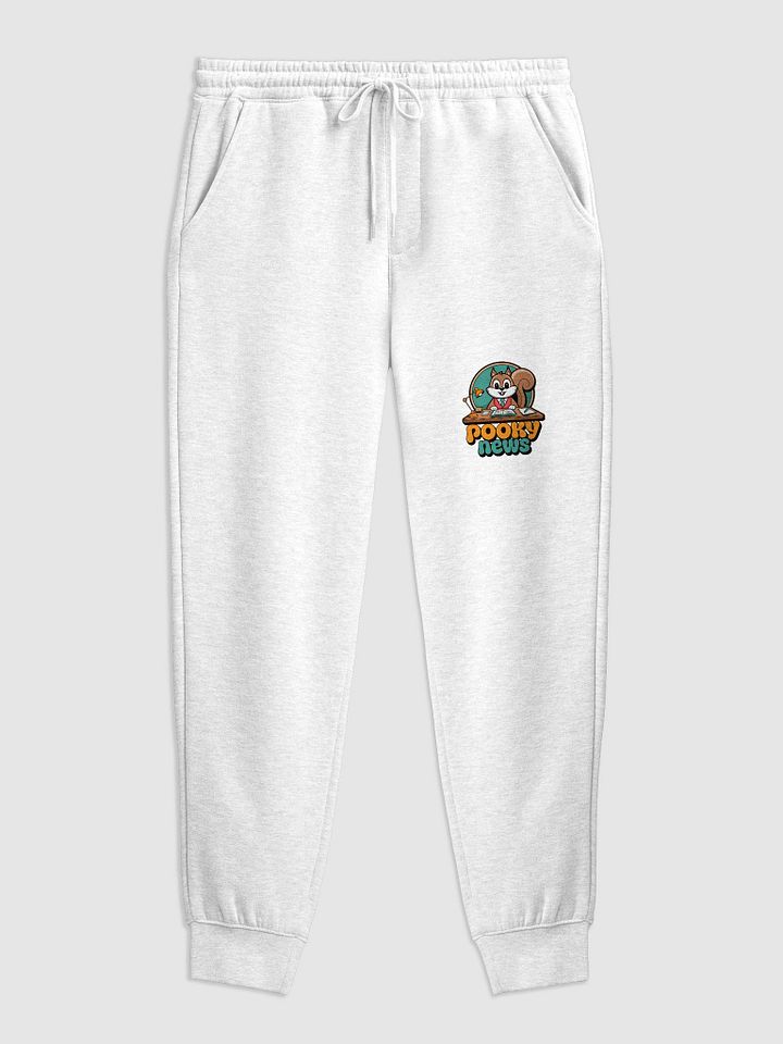 Pooky News Cartoon Fleece Joggers product image (1)