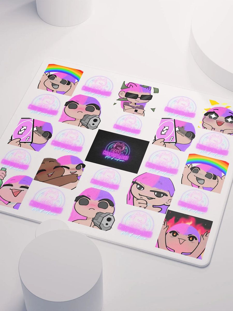 CADHD Logo+Emote Mousepad product image (3)