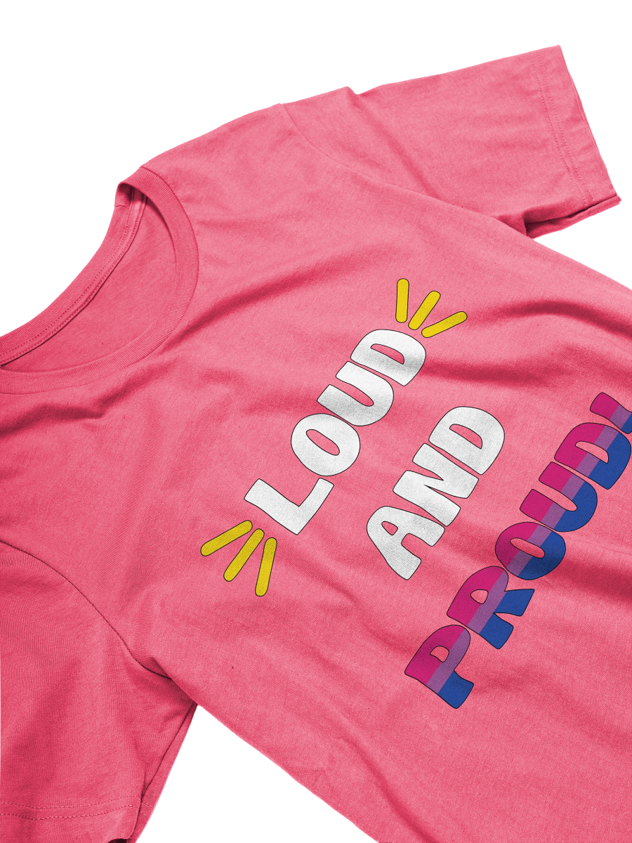 Loud and Proud Bi T-Shirt product image (26)